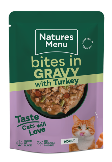 Turkey Bites in Gravy Pouch image number 0