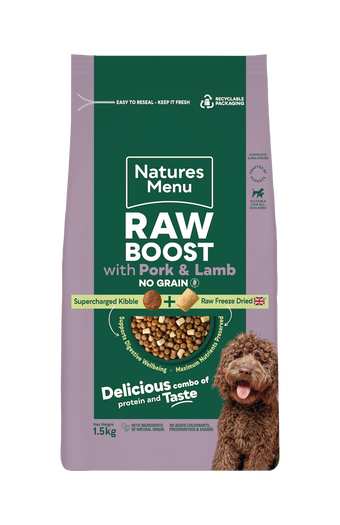 Pork and Lamb Raw Boost 1.5KG image number 0